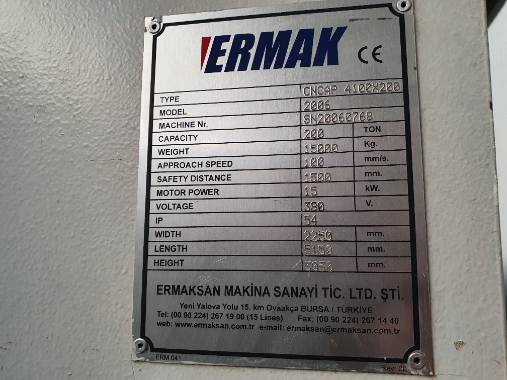 Ermaksan CNC HAP 40200 (7)